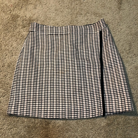 J. Crew Dresses & Skirts - J. Crew Tweed Wrap Front Mini Skirt